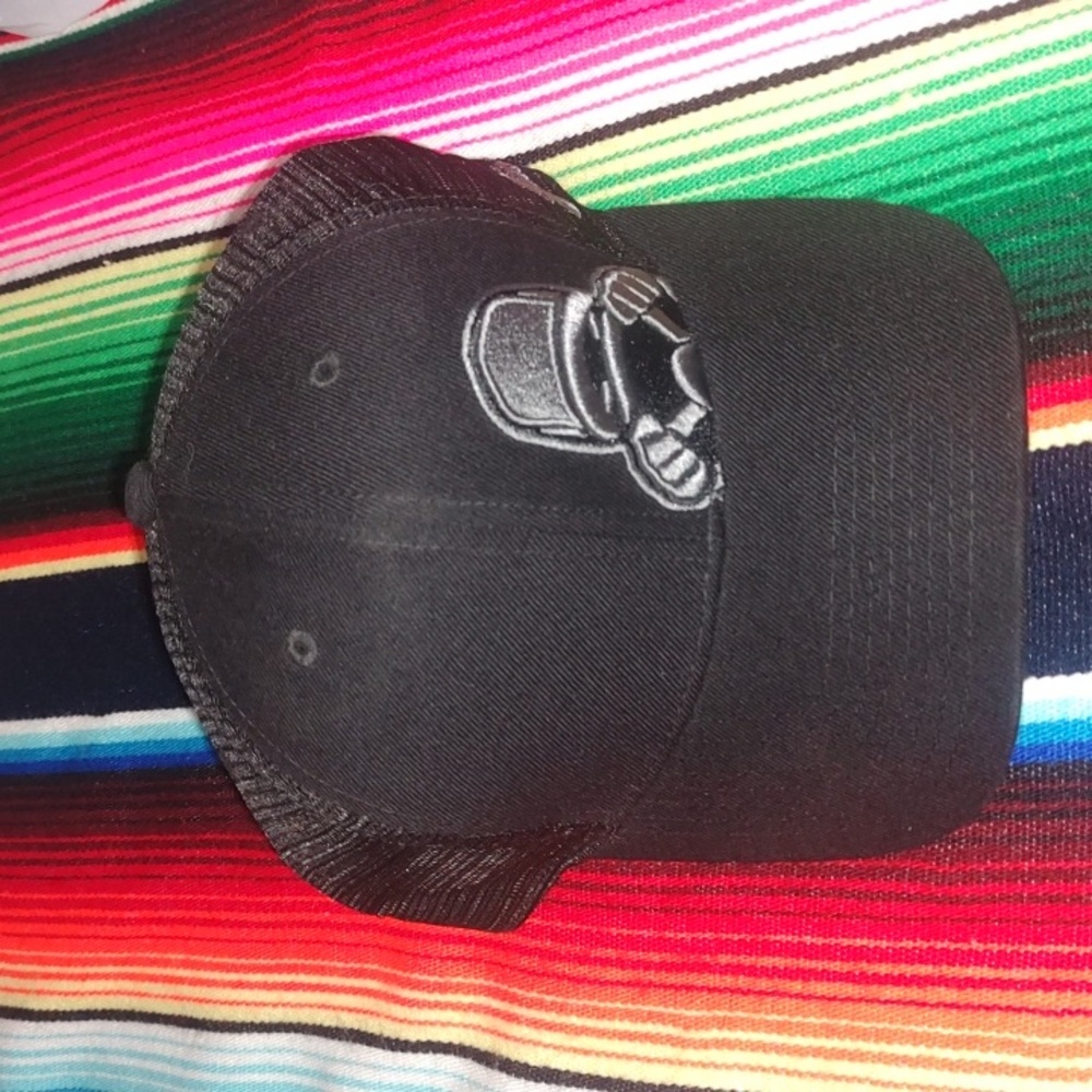 The Midnight Hauler Vendor Driver Life Trucker Mesh Embroidered Snapback Hat Cap